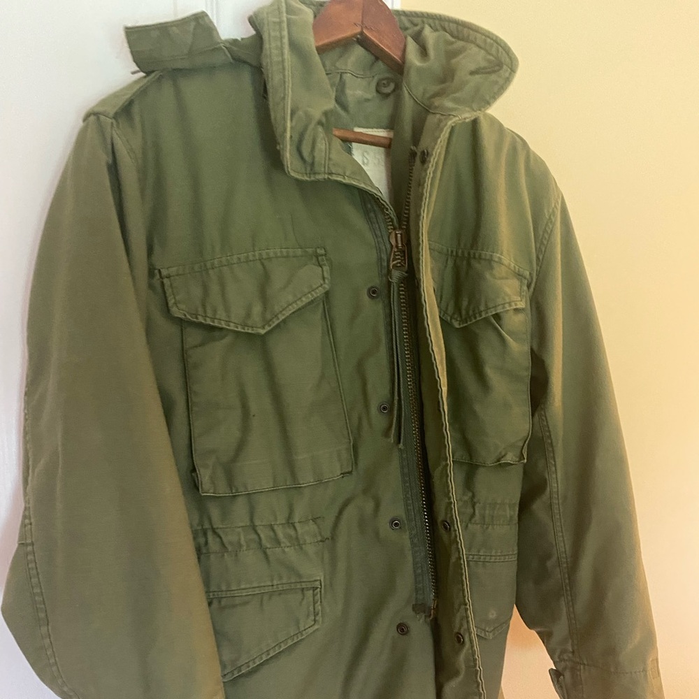Olive Military Field Jacket for Men